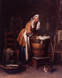 Wasvrouw