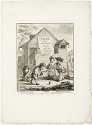 Paardenschoenen, uit De spelen van de Urkers van Parijs