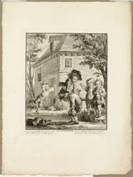 Springende kikker, uit De spelen van de Urkers van Parijs