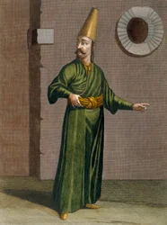 Lulufli-Baltadgi, plaat 10 uit „Verzameling van honderd prenten die de verschillende volkeren van de Levant voorstellen” van Charles de Ferriol, gegraveerd door Gérard Scotin (1671-1716), 1707-08