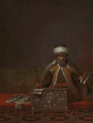 De reis effendi, hoofd van de kanselarij