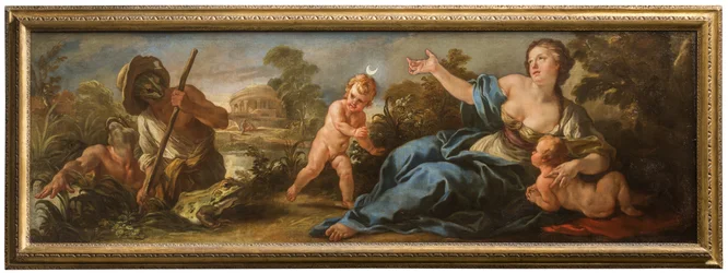 Latona en de Lycische vissers