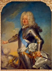 Portret van Stanislas Leszcinski, koning van Polen, hertog van Lotharingen en Bar