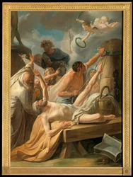 Het martelaarschap van de heilige Barthelemy (schilderij)