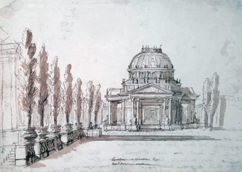 Tempel van Apollo, voor de opera Achille en Polyxene