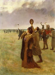 Vlucht van het Wright-vliegtuig