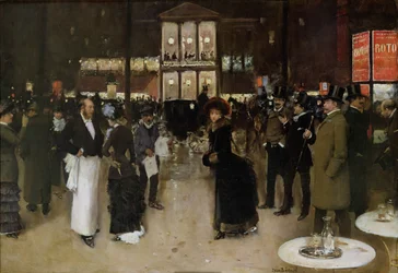 Le boulevard Montmartre, 
