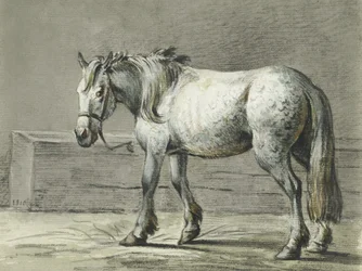 Staand paard (1810–1816) Door Jean Bernard