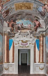 Bacchus en Silenus richting Lydia