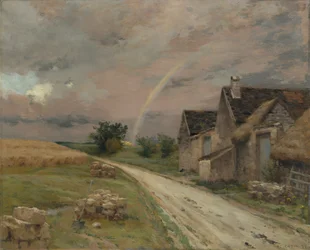 De regenboog, Achères la Forêt, 1883