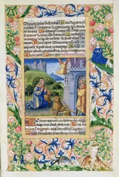 Antonius de Grote en Paulus de Kluizenaar, uit de Getijden van Louis d