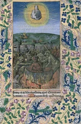 Ms Lat. Q.v.I.126 f.74 De kwellingen van de hel, uit het 