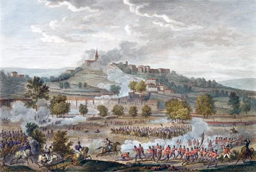 De Slag bij Montebello en Casteggio, Italië