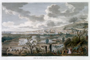 De verovering van Napels, 2 Pluviose, jaar 7, 23 januari 1799