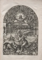 De Apocalyps: De engel toont St. Jan de fontein van levend water