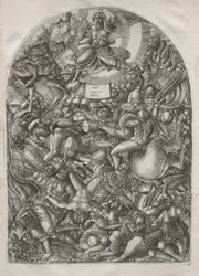 De Apocalyps: De engel in de zon roept de roofvogels