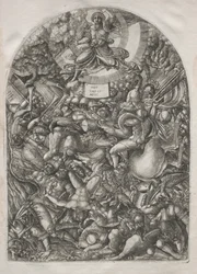 De Apocalyps: De Engel in de Zon Roept de Roofvogels, 1546-1556