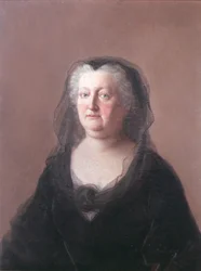 Elisabeth Christine van Brunswijk-Wolfenbüttel, keizerin van Duitsland (1691-1750), echtgenote van keizer Karel VI van het Heilige Roomse Rijk (1685-1740), 1743-44