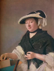 Lady Fawkener, ca. 1760