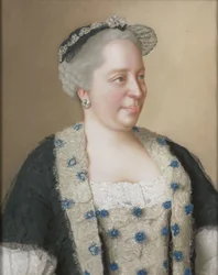 Portret van Keizerin Maria Teresa van Oostenrijk (1717-1780)