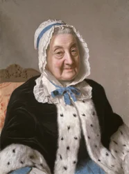 Portret van Marthe Marie Tronchin