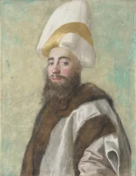 Portret van een grootvizier, ca. 1740
