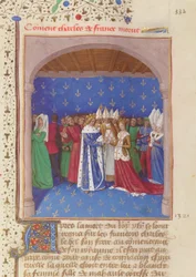 Huwelijk van Karel IV le Bel
