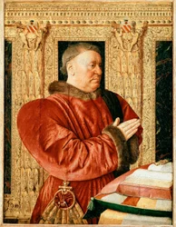 Portret van de Franse minister van Justitie Guillaume Jouvenel des Ursins