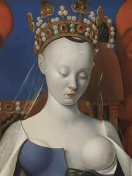 Maagd en Kind omringd door cherubijnen en serafijnen, detail