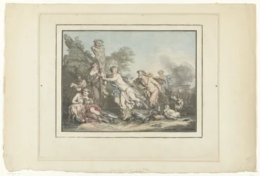 Herderinnen en saters