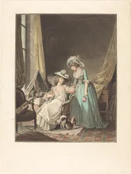 De moeilijke bekentenis, 1787