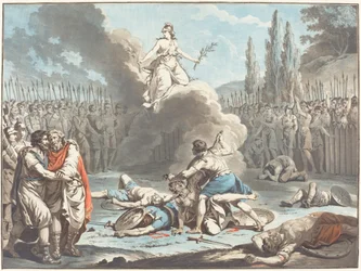 Het gevecht van de Horatii en de Curatii