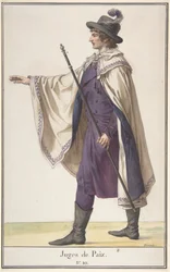 Een Vrederechter, ca. 1798-99