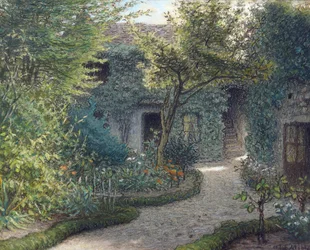 Het huis van Theodore Rousseau in Barbizon
