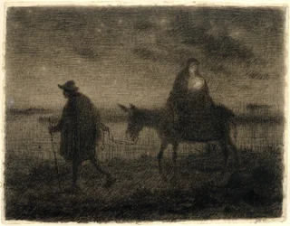 De Vlucht naar Egypte, c.1864