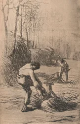 De houthakkers, ca. 1853