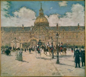 Hotel des Invalides, Parijs (schilderij op doek)
