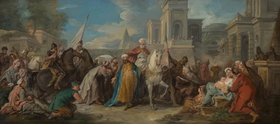 De Triomf van Mordechai, ca. 1736
