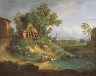 Hotel des Invalides, uitzicht vanaf de Grenouillere