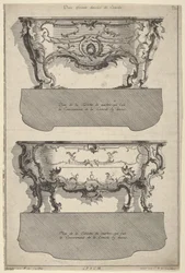 Ontwerpen voor Twee Commodes uit 