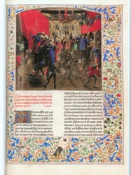 Toen een groep wilden met harige jassen een bruiloft aan het hof verstoorde, vlogen hun kostuums in brand ...