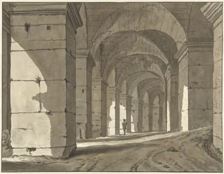 Gezicht in het Colosseum