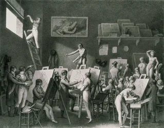 Het Atelier van Jacques Louis David (1748-1825)