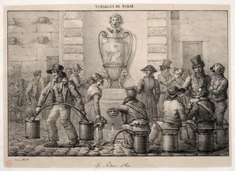 Scènes van Parijs: De Waterdragers