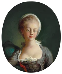 Fragonard - Portret van een jonge dame, ca. 1770 - 1772