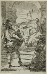 Fabius Maximus Voor de Carthaagse Senaat