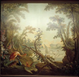 Marteau loungeschild: zwanenlandschap
