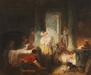 Romeins interieur, c.1760