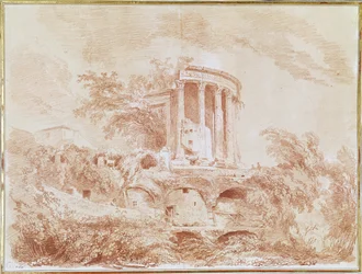 Tempel van de Sibylle in Tivoli