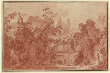 Terras en Tuin van een Italiaanse Villa